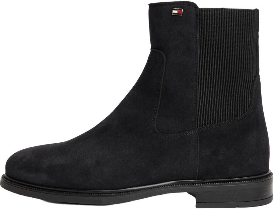 Tommy Hilfiger chelsea boots van echt leer met logodetail - Foto 3