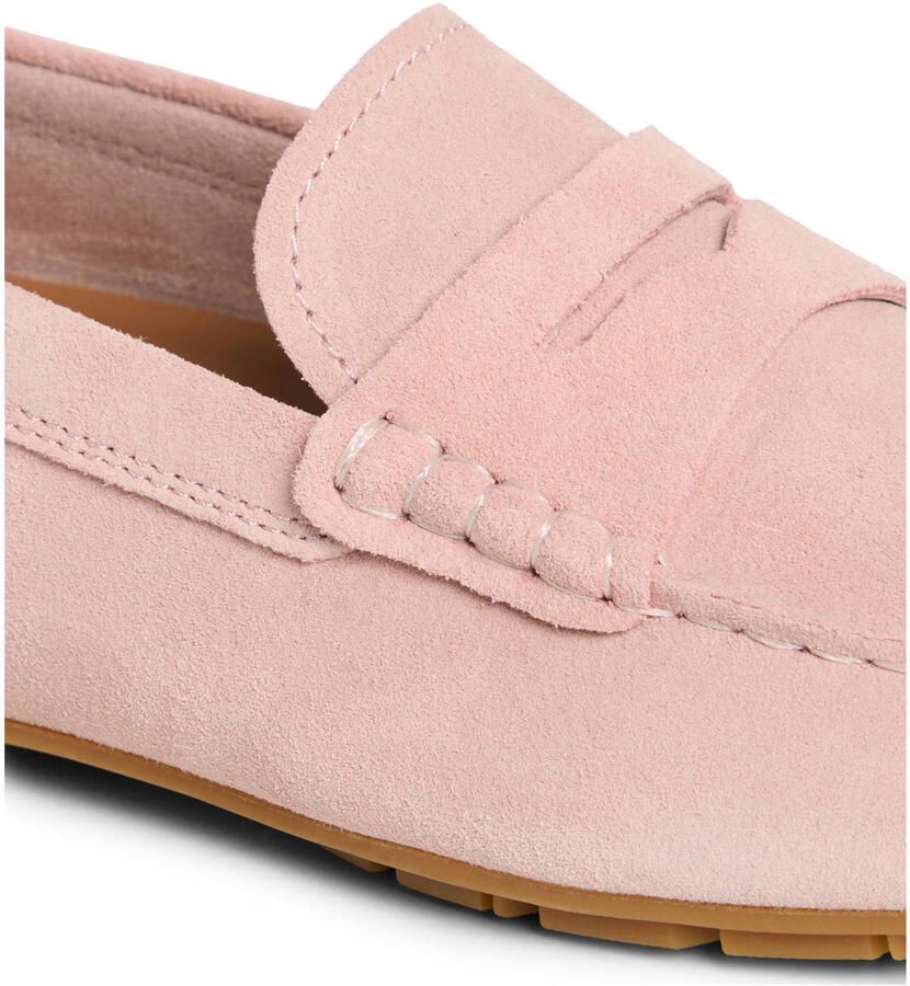 Tommy Hilfiger suède mocassins lichtroze - Foto 2