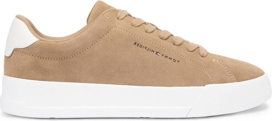 Tommy Hilfiger Lage sneakers van suède model 'COURT CORE'