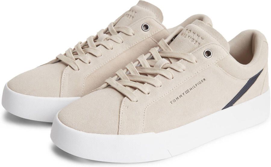 Tommy Hilfiger suède sneakers beige - Foto 3