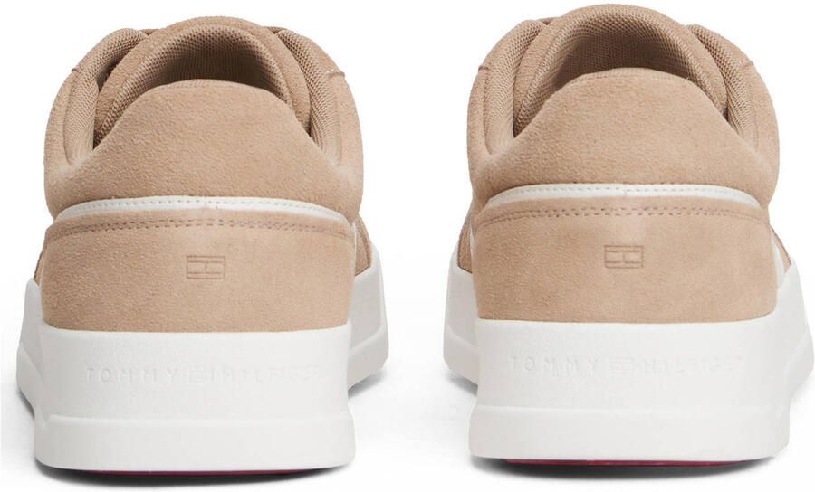 Tommy Hilfiger suède sneakers beige wit - Foto 2
