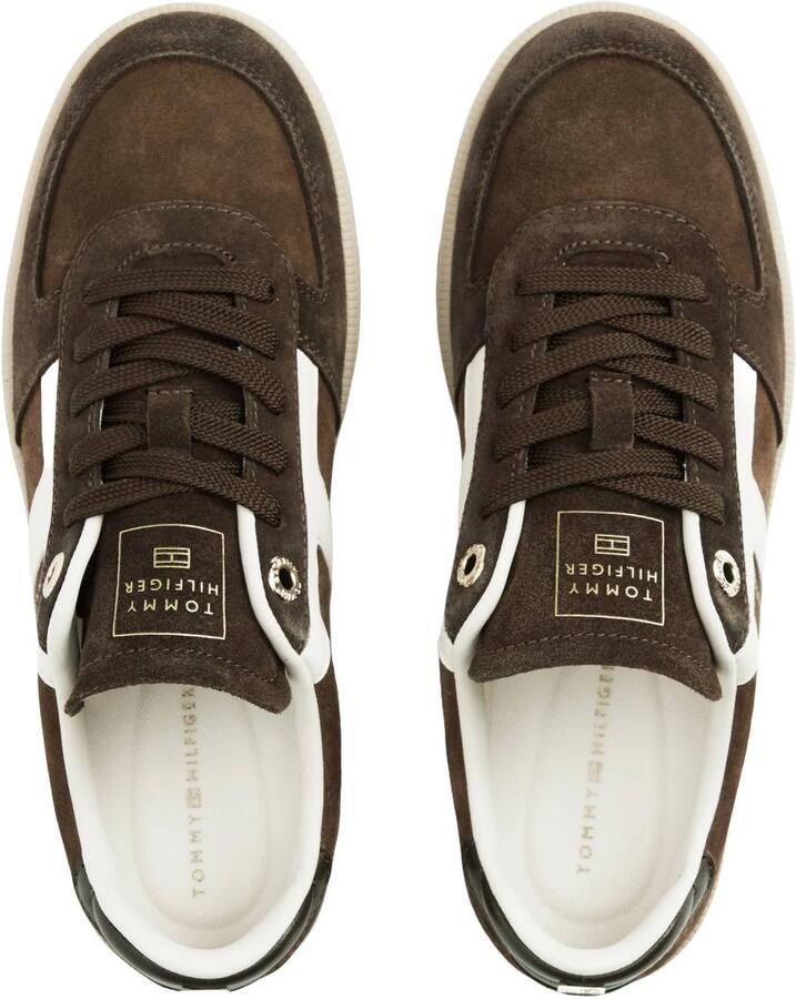 TOMMY HILFIGER Sneakers laag 'Tribeca' bruin chocoladebruin wolwit - Foto 2
