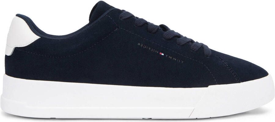 Tommy Hilfiger Lage sneakers van suède model 'COURT CORE'