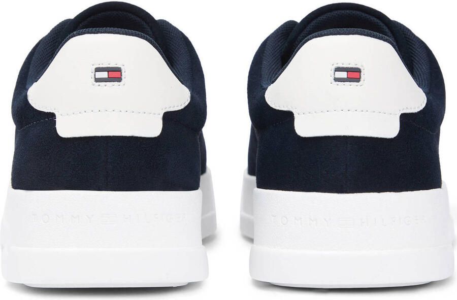 Tommy Hilfiger Lage sneakers van suède model 'COURT CORE' - Foto 3