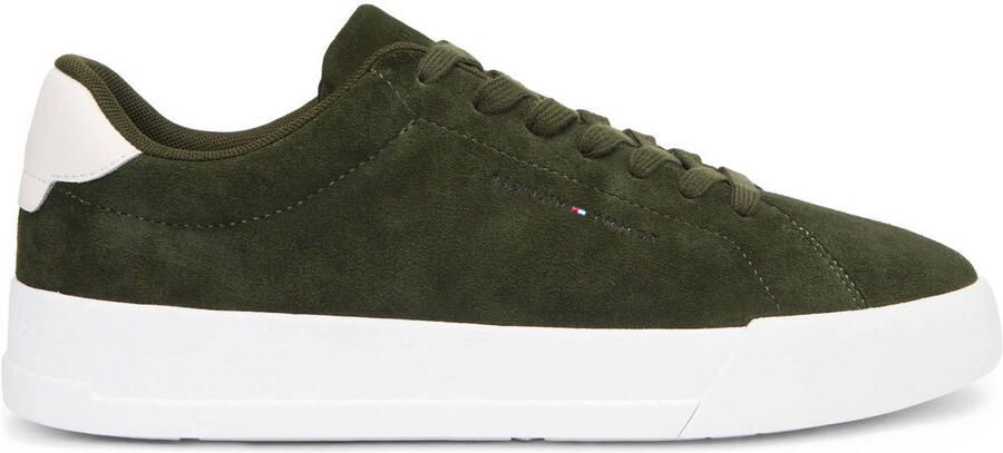 Tommy Hilfiger Lage sneakers van suède model 'COURT CORE'
