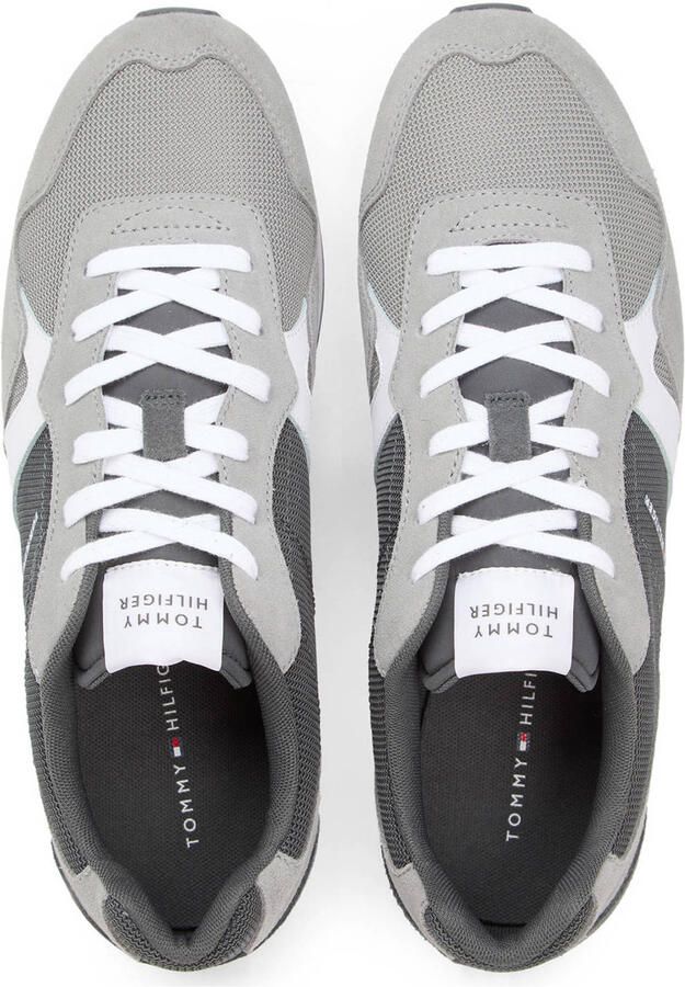 Tommy Hilfiger suède sneakers grijs - Foto 2