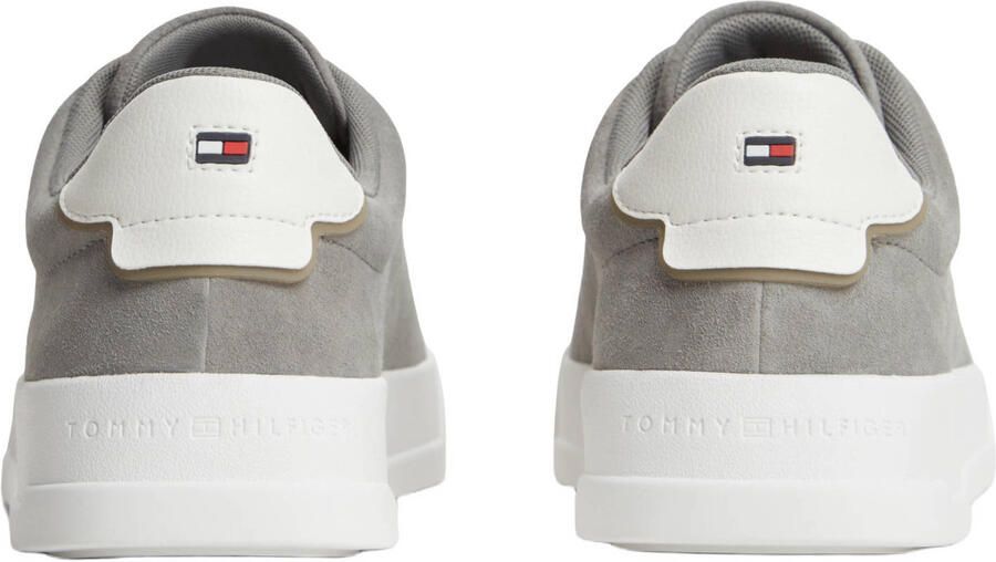 Tommy Hilfiger suède sneakers grijs - Foto 2