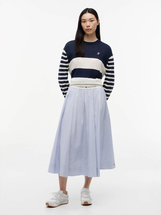 Tommy Hilfiger suède sneakers wit - Foto 3