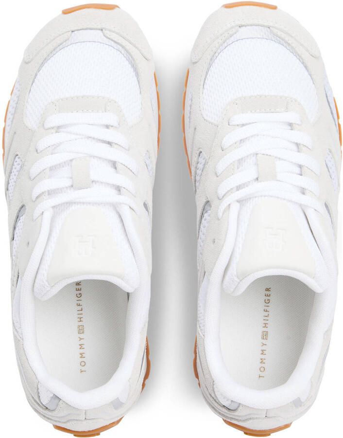 Tommy Hilfiger suède sneakers wit - Foto 2