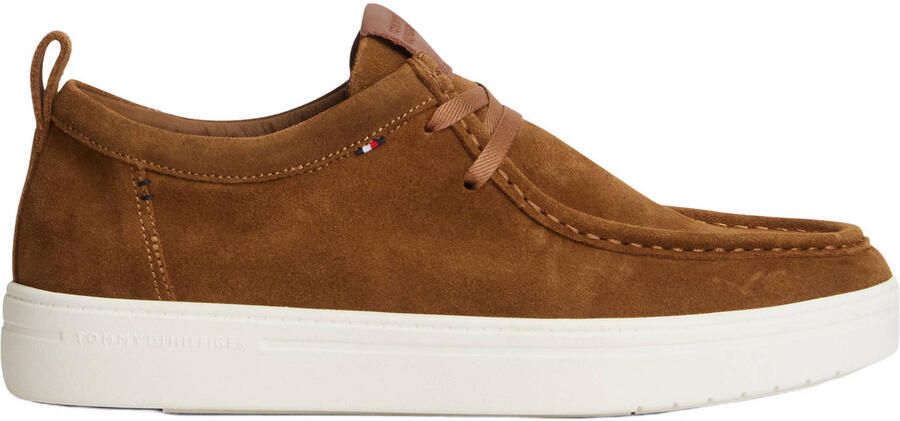 Tommy Hilfiger Sneakers van echt leer met labelpatch