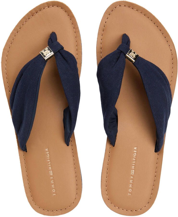 TOMMY HILFIGER Blauwe Slippers Th Ltr Summer Sandal - Foto 6