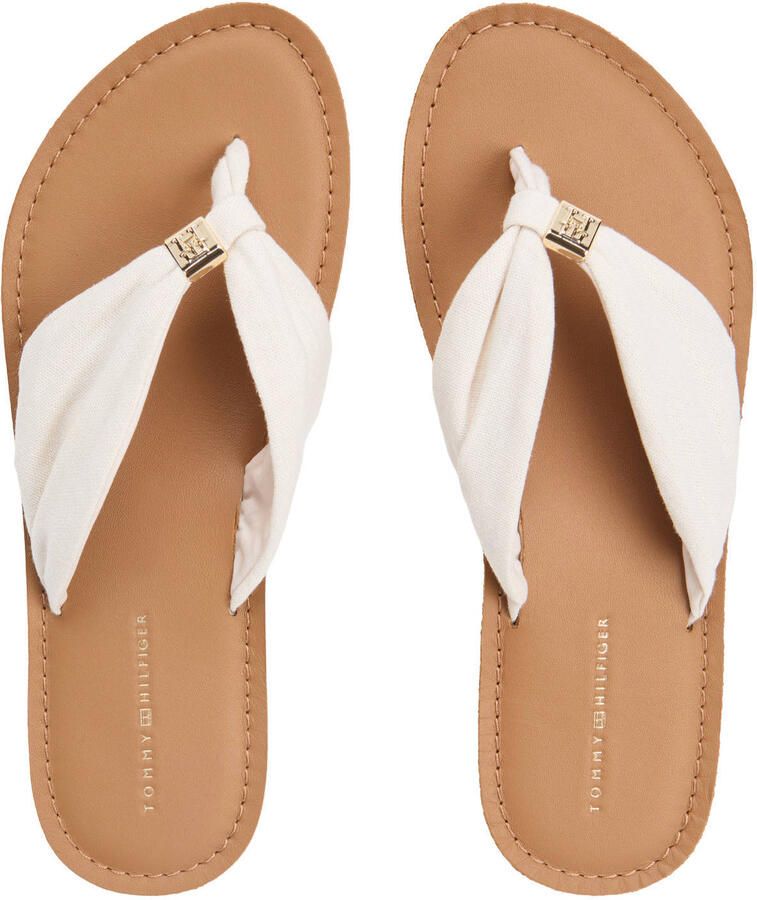 TOMMY HILFIGER Beige Slippers Th Ltr Summer Sandal - Foto 6