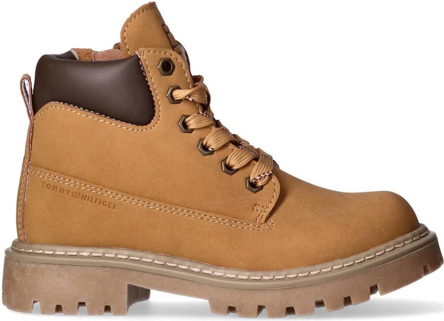 Tommy Hilfiger veterboots bruin