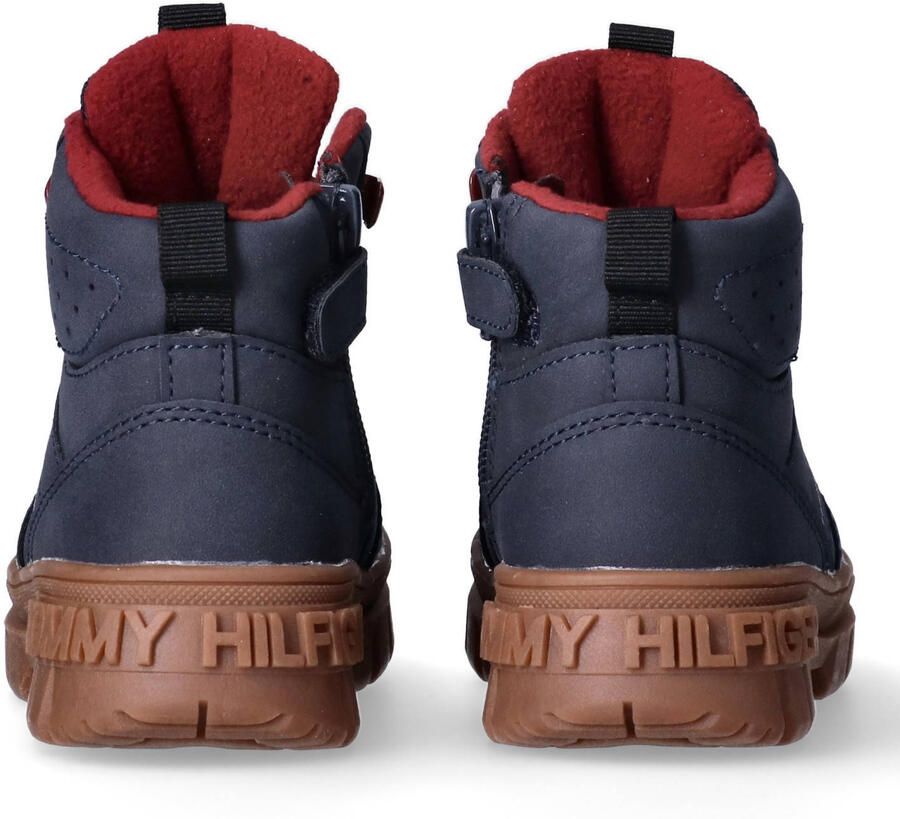 Tommy Hilfiger veterboots donkerblauw - Foto 2