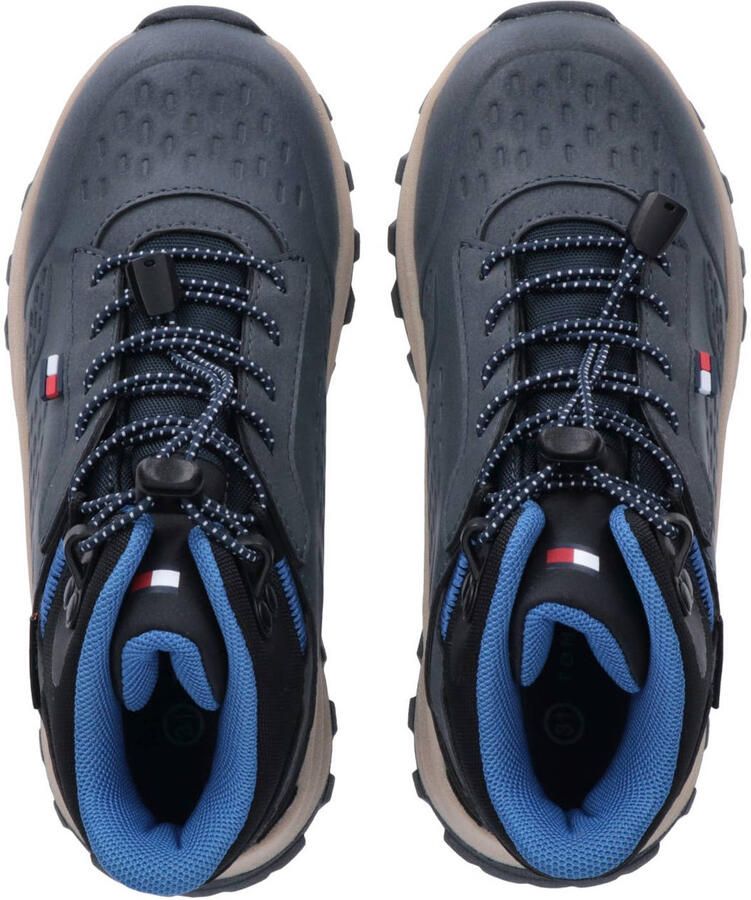 Tommy Hilfiger veterschoenen donkerblauw - Foto 3