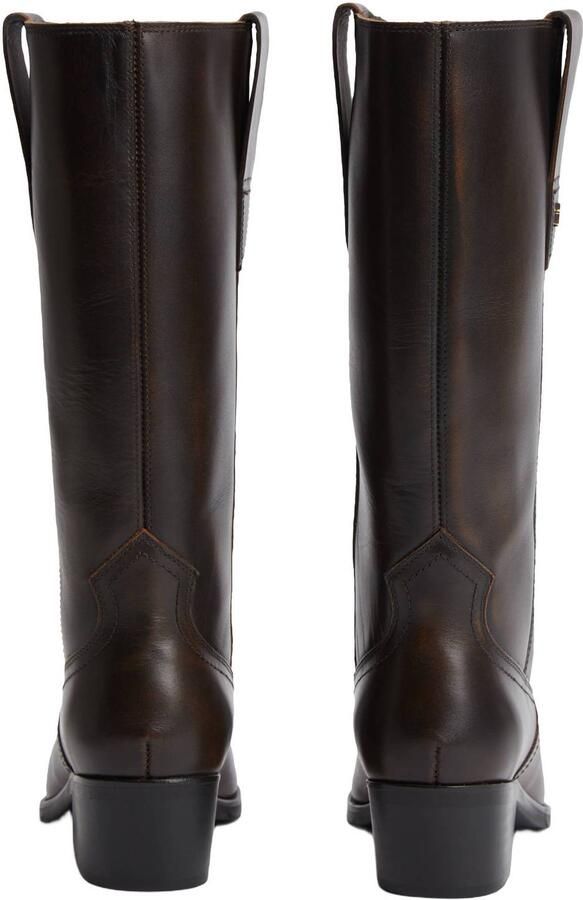Tommy Hilfiger western leren cowboy boots zwart - Foto 3
