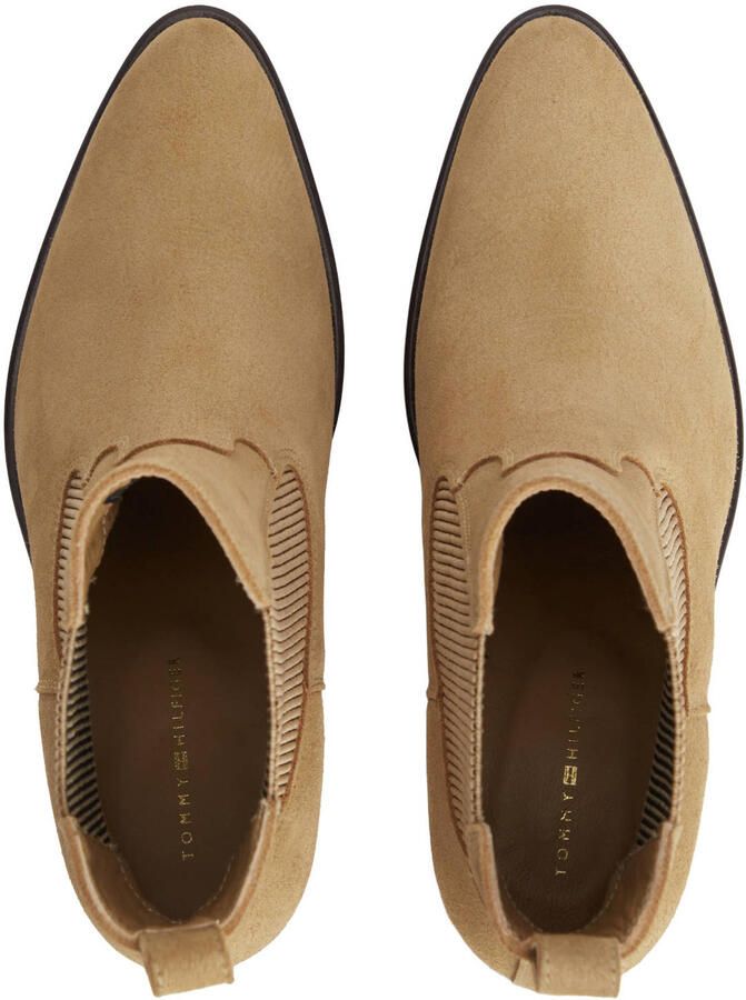 Tommy Hilfiger western suède enkellaarzen beige - Foto 3