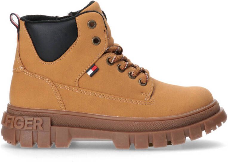 Tommy Hilfiger veterboots camel