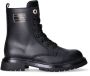Tommy Hilfiger veterboots zwart - Thumbnail 1