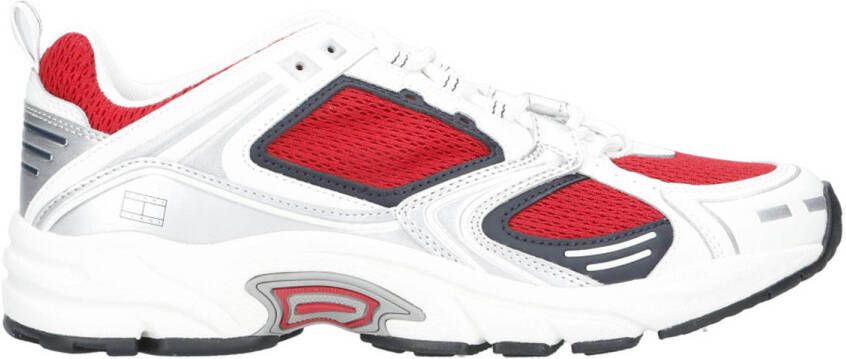 Tommy Jeans Archive'97 sneaker rood wit