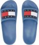 Tommy Jeans badslippers blauw - Thumbnail 1