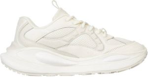 Tommy Jeans chunky leren sneakers beige