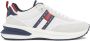 Tommy Hilfiger Leren buitenzool hardloopschoenen White Heren - Thumbnail 1