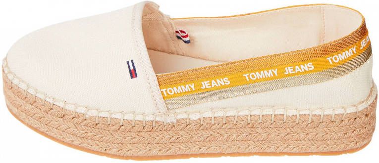Tommy Jeans Flatform Espadrille plateau espadrilles ecru
