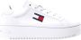 TOMMY JEANS Plateausneakers TJW FLATFORM ESS vrijetijdsschoen lage schoen veterschoen met gepolsterde schacht - Thumbnail 1