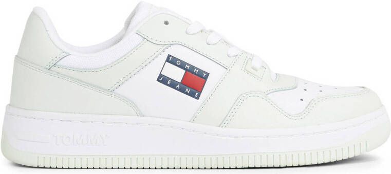 TOMMY JEANS Retro Basket dames sneaker Licht groen