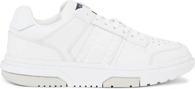 Tommy Jeans leren sneakers wit