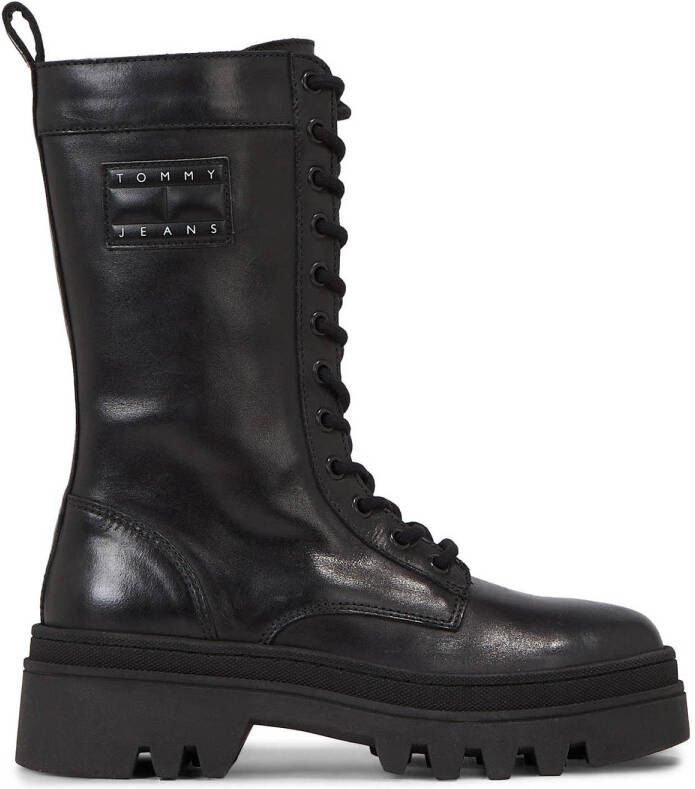 Tommy Hilfiger Mode Veterschoenen Enkellaarsjes Black Heren