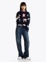 Tommy Hilfiger Witte Leren Dames Sneaker Voor Stijlvolle Elegantie - Thumbnail 1