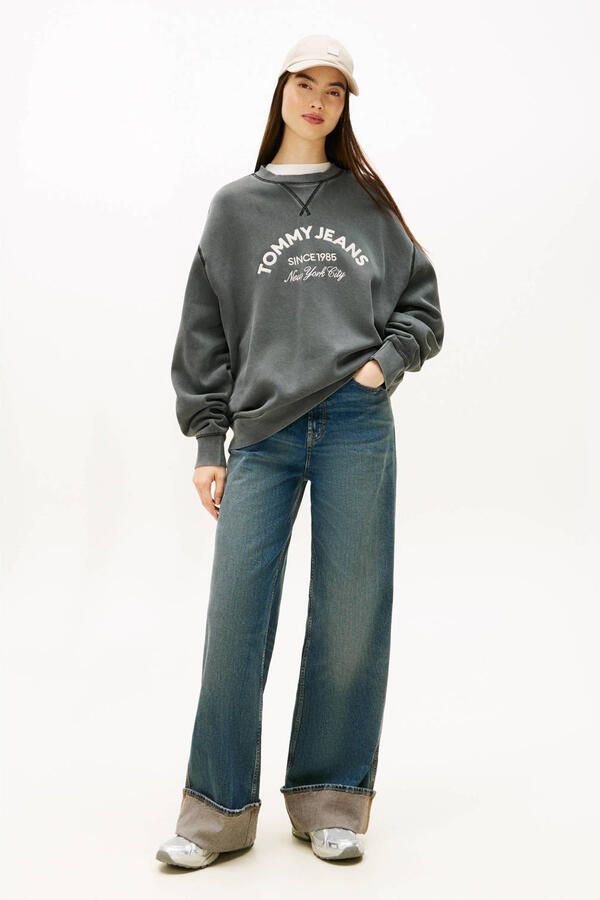 Tommy Jeans Sneakers laag 'ARCHIVE '97' grijs zilver
