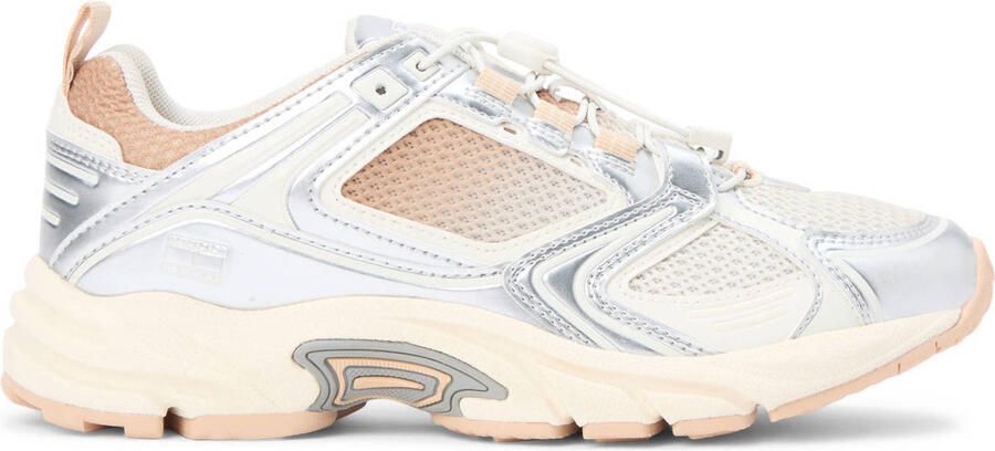 Tommy Jeans Archive '97 Gradient sneakers zilver roze