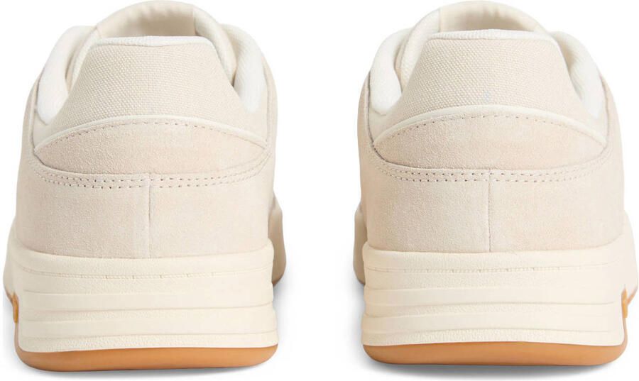Tommy Jeans Sneakers laag lichtbeige navy rood wit - Foto 3