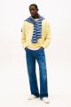 Tommy Jeans Sneakers laag 'THE GREENWICH EDGE' zwart wit wolwit - Zwart