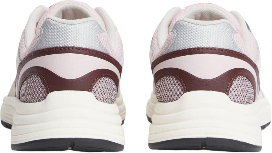 Tommy Jeans sneakers bordeaux ecru - Foto 2
