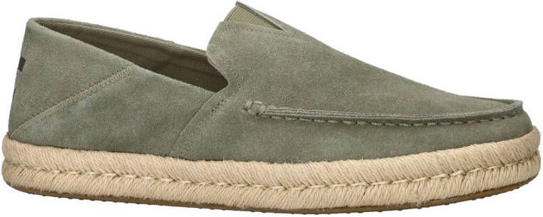 Toms Alonso espadrilles grijsgroen
