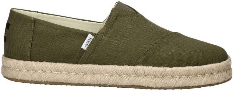 TOMS Shoes ALPARGATA~ROPE~2.0~~~~~~~~~~~~ Instappers Groen