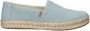 Toms Alpargata denim espadrilles lichtblauw - Thumbnail 1