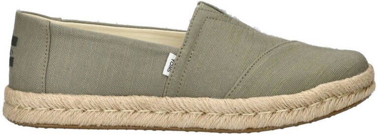 TOMS Shoes ALPARGATA~ROPE~2.0~~~~~~~~~~~~ Instappers Groen
