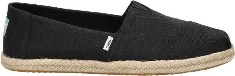 Toms Alpargata espadrilles zwart