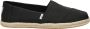 TOMS Stijlvolle Espadrilles voor Mannen voor Casual Gelegenheden Black Heren - Thumbnail 1