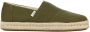TOMS Espadrilles Dames Instappers Herenschoenen Canvas Alp Rope 2.0 canv Groen - Thumbnail 2