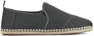 TOMS Espadrilles Heren Instappers Herenschoenen Canvas Decon Alpar knit Antraciet