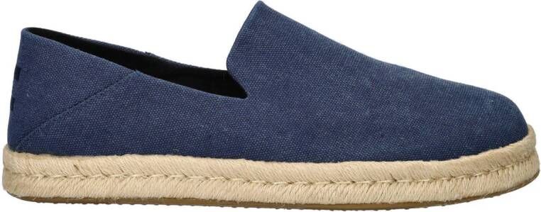 Toms Santiago espadrilles blauw