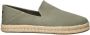 TOMS Instappers Heren Santiago Heren Maat: 41 Materiaal: Canvas Kleur: Groen - Thumbnail 2