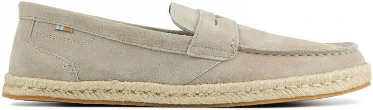 Toms Stanford Rope suède espadrilles beige