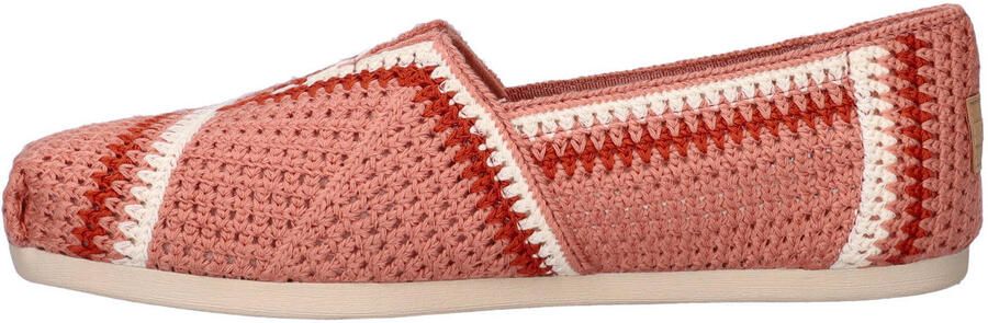 Toms alpargata espadrilles met gehaakt oudroze - Foto 3